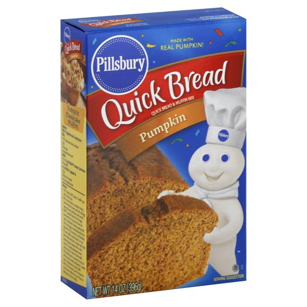 Pumpkin Bread Mix
 Pillsbury Quick Bread Pumpkin Bread & Muffin Mix from Key