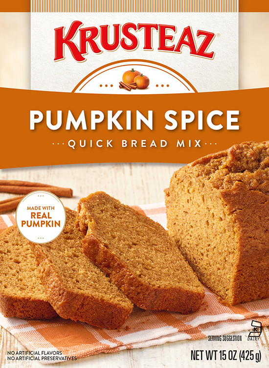 Pumpkin Bread Mix
 Pumpkin Spice Quick Bread Mixes