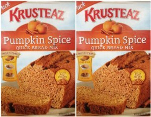 Pumpkin Bread Mix
 Krusteaz Pumpkin Spice Quick Bread Supreme Mix Two Pack 15