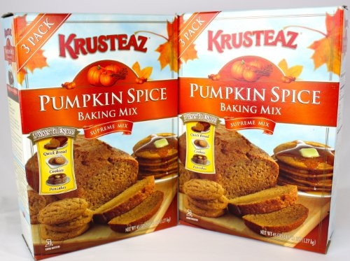 Pumpkin Bread Mix
 Krusteaz Pumpkin Spice Quick Bread Supreme Baking Mix 6