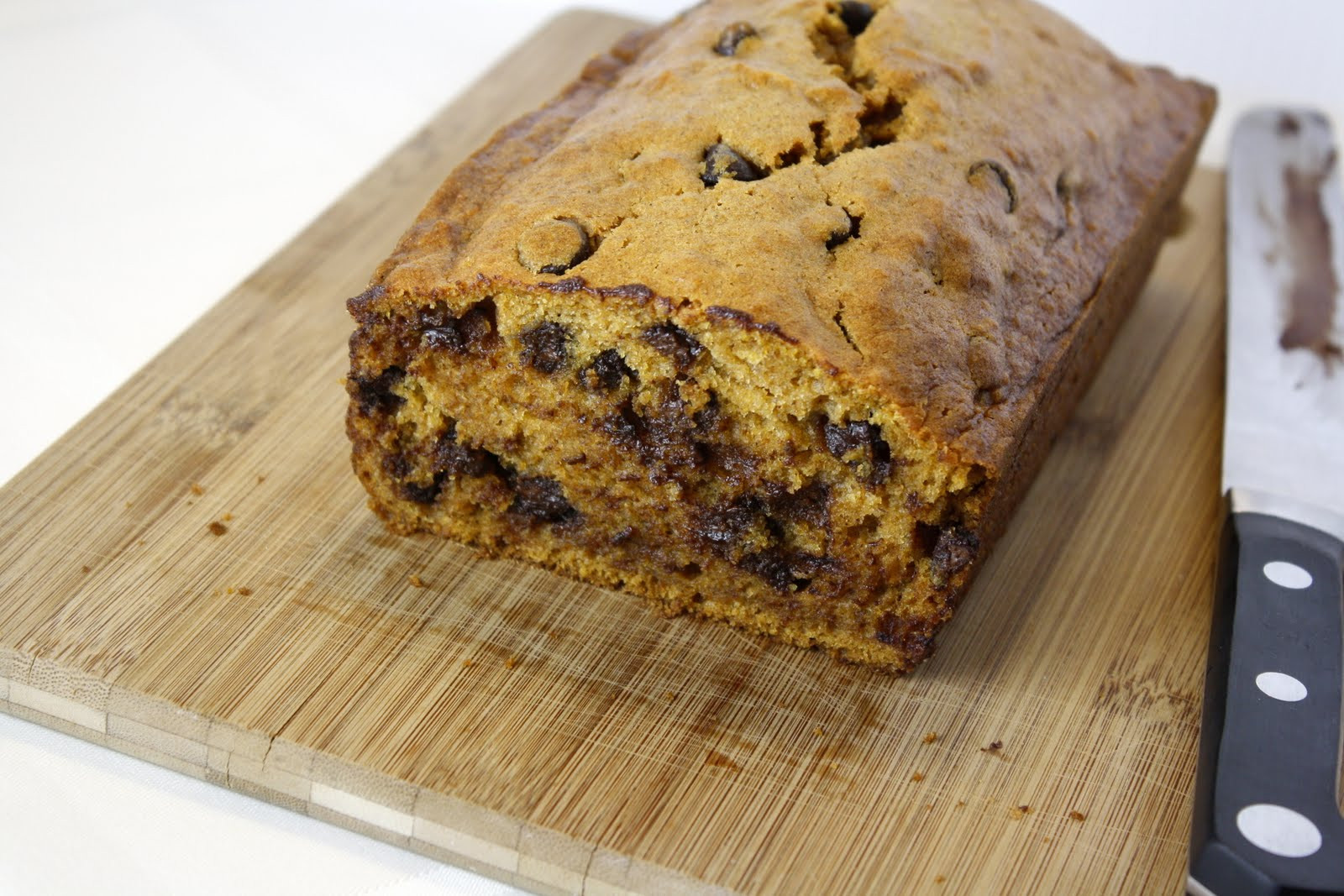 Pumpkin Bread With Chocolate Chips
 Chocolate Chip Pumpkin Bread