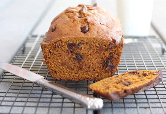 Pumpkin Bread With Chocolate Chips
 Pumpkin Chocolate Chip Bread