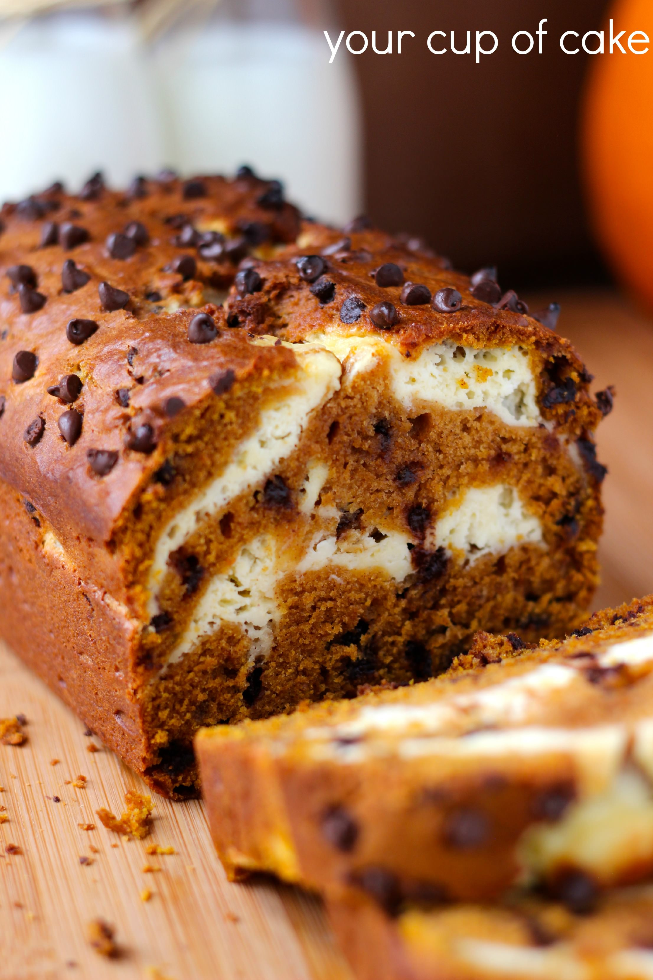 Pumpkin Bread With Cream Cheese
 Pumpkin Cream Cheese Bread and Muffins Your Cup of Cake