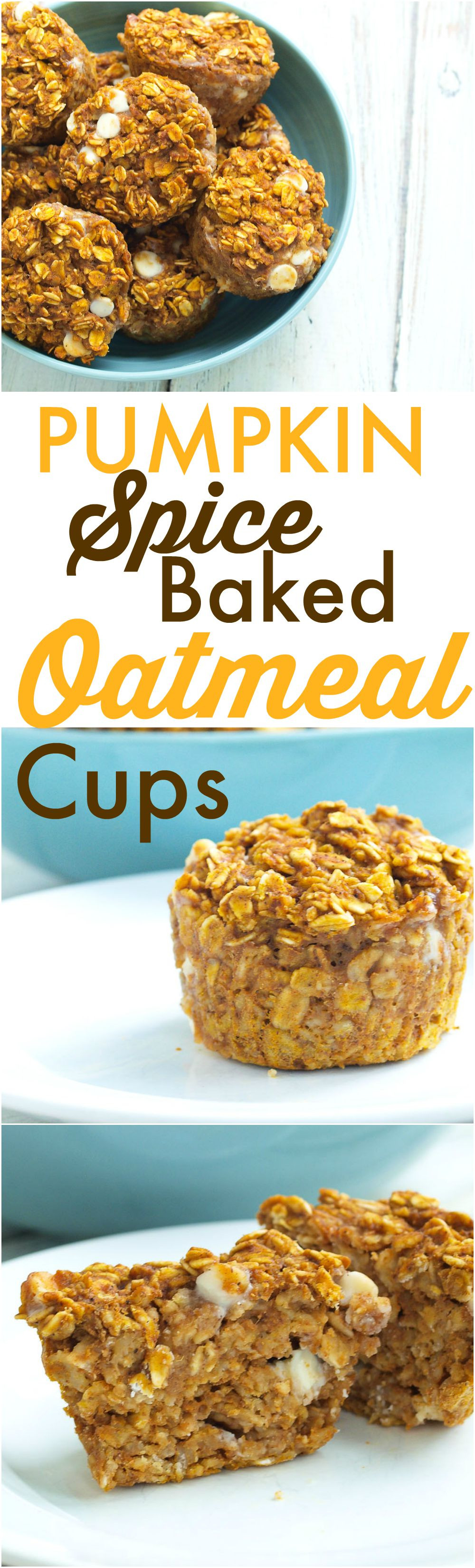 Pumpkin Breakfast Recipes
 Pumpkin Baked Oatmeal Muffin Cups Happy Healthy Mama