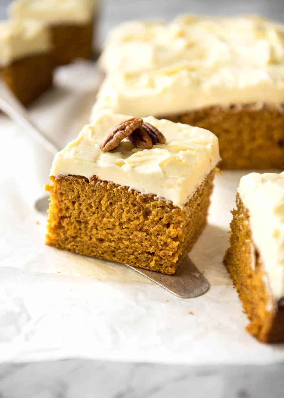 Pumpkin Cake Recipe
 Pumpkin Cake with Cream Cheese Frosting