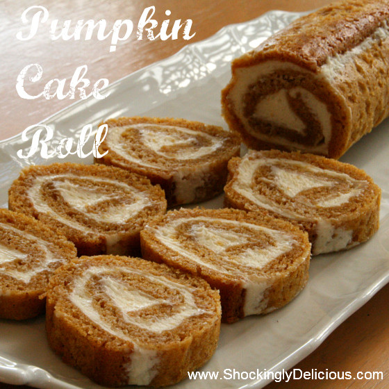 Pumpkin Cake Roll
 Pumpkin Cake Rolls