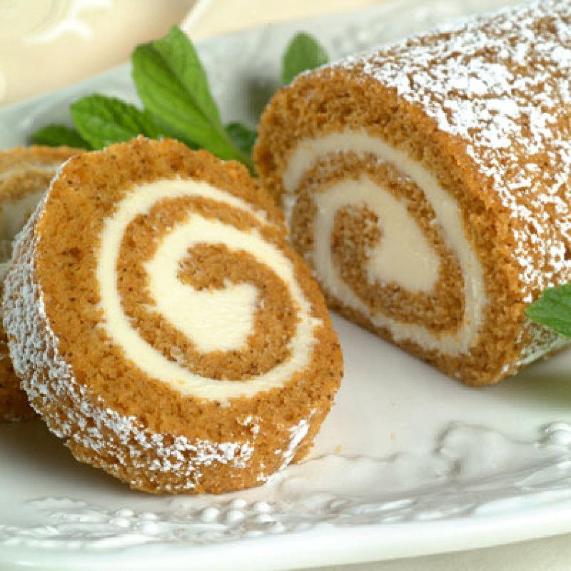 Pumpkin Cake Roll
 PUMPKIN ROLL UP Recipe