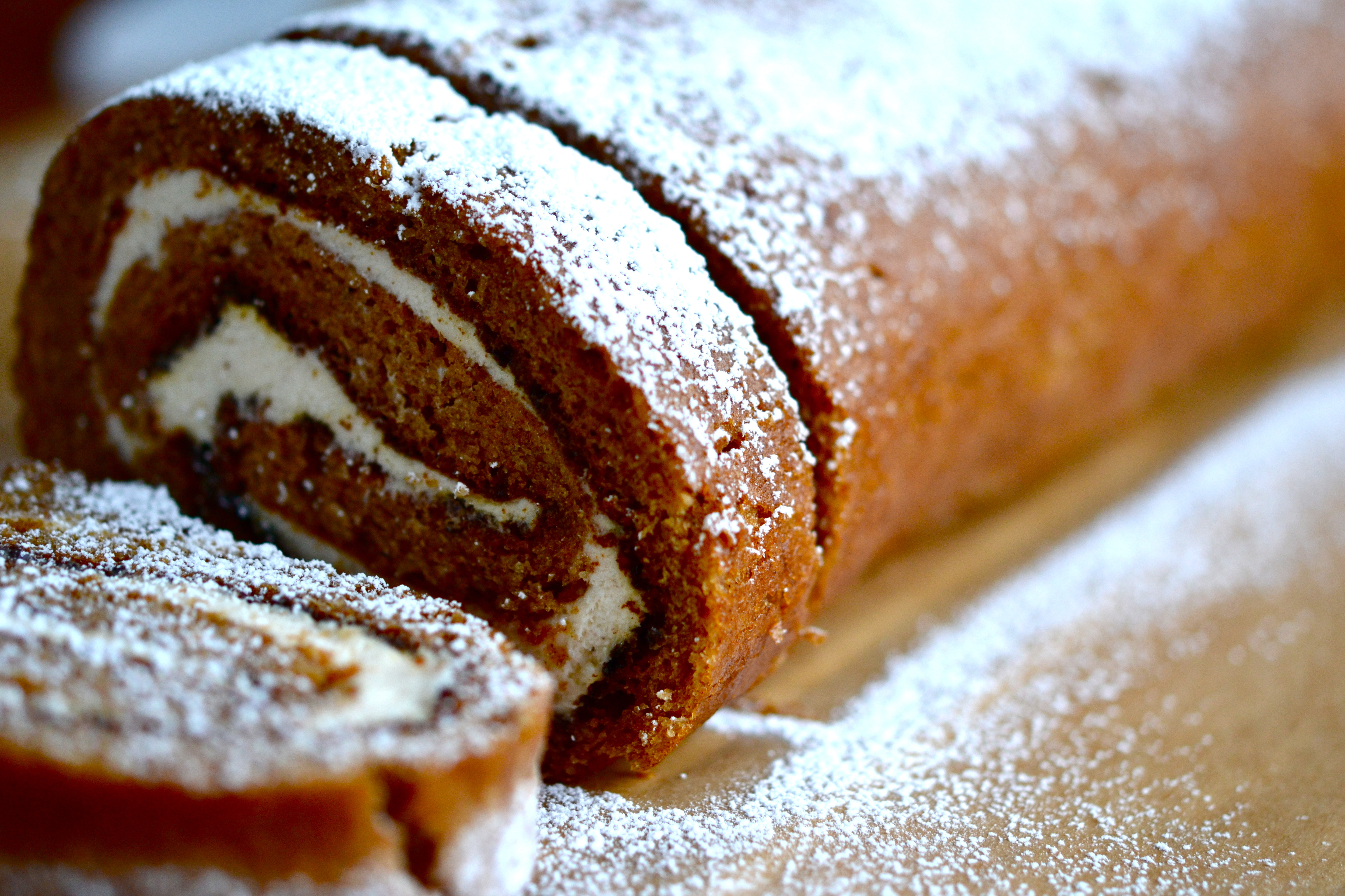 Pumpkin Cake Roll
 Gluten Free Pumpkin Cake Roll