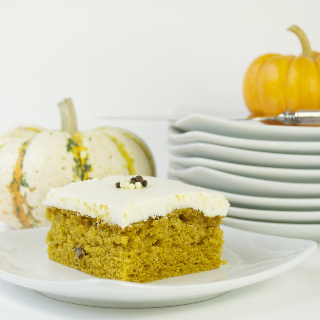 Pumpkin Cake With Cream Cheese Frosting
 Pumpkin Cake with Cream Cheese Frosting Mama s Gotta Bake