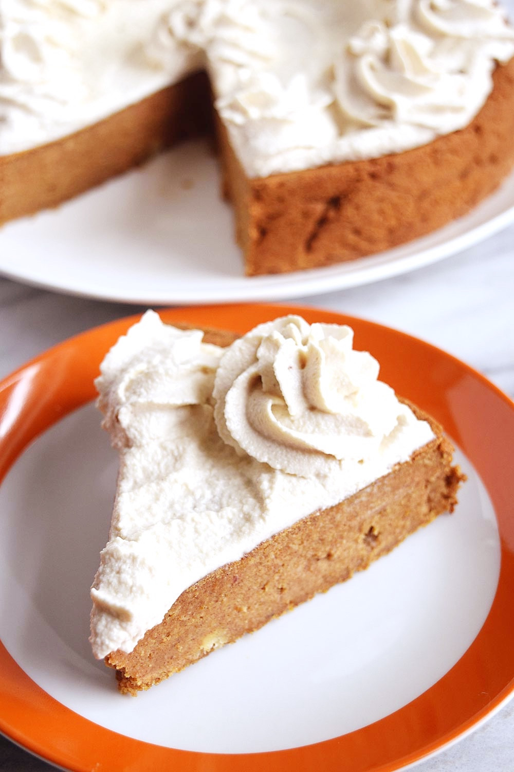 Pumpkin Cake With Cream Cheese Frosting
 Vegan Pumpkin Cake with Cream Cheese Frosting Beaming Banana