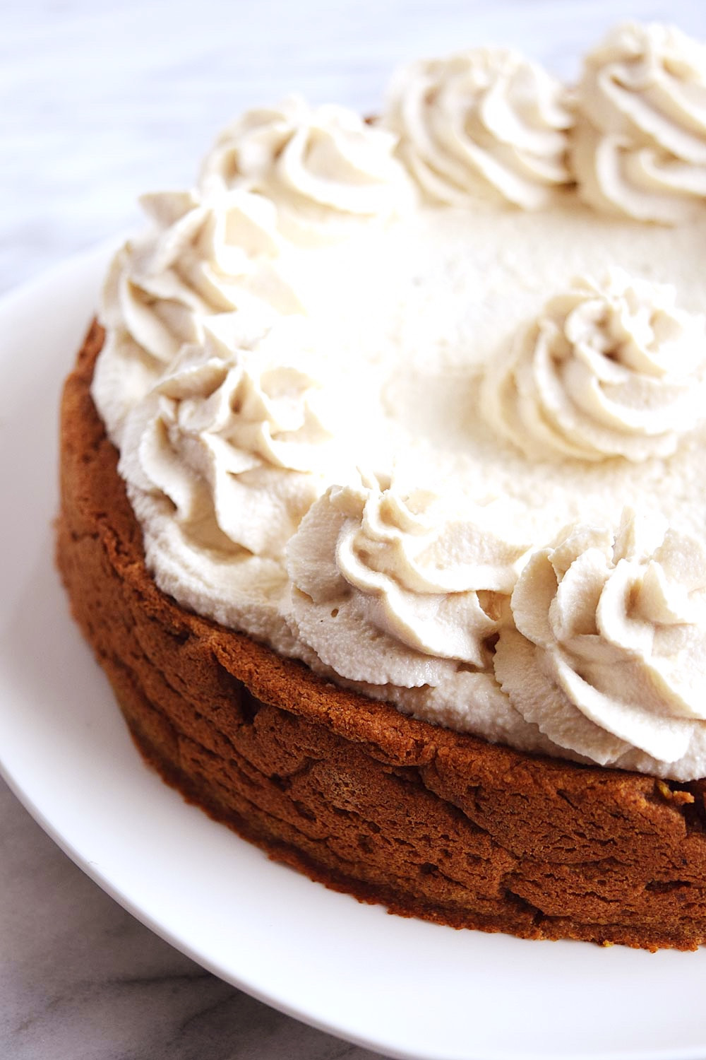 Pumpkin Cake With Cream Cheese Frosting
 Vegan Pumpkin Cake with Cream Cheese Frosting Beaming Banana