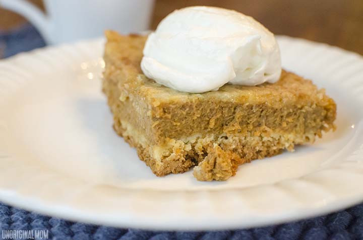 Pumpkin Cake With Yellow Cake Mix
 Pumpkin Pie Cake unOriginal Mom