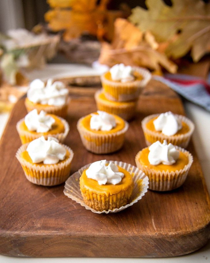 Pumpkin Cheese Cake Bites
 Pumpkin Cheesecake Bites