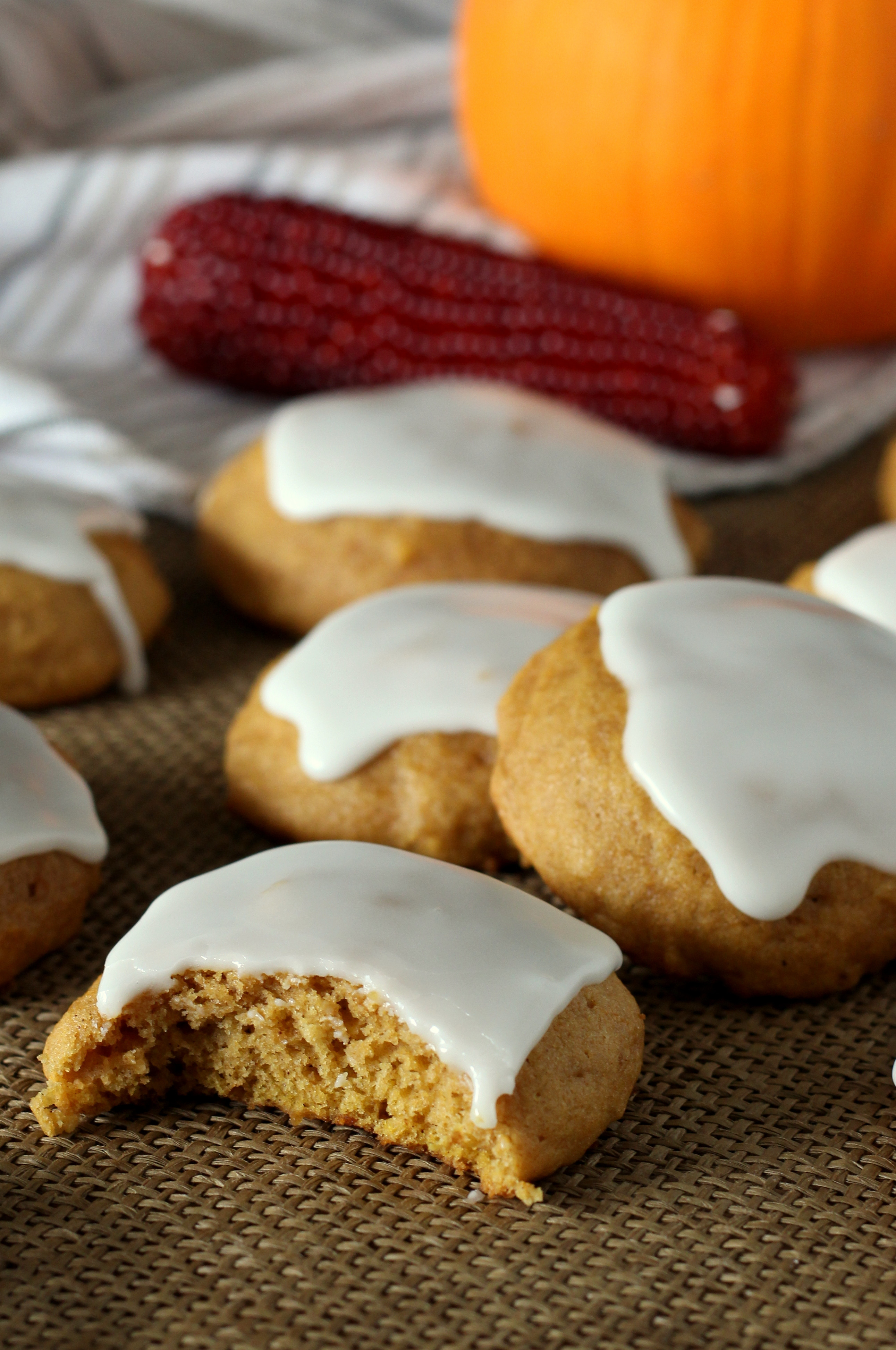 Pumpkin Cookies Recipes
 Famous Soft Glazed Pumpkin Cookies Chocolate With Grace