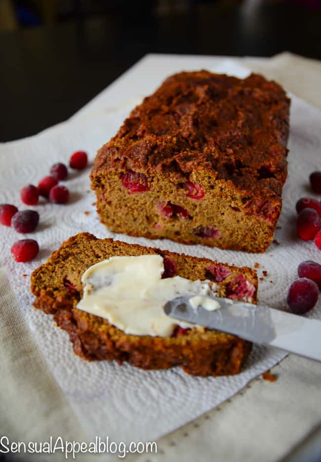 Pumpkin Cranberry Bread
 Cranberry Pumpkin Bread Halloween Recipe for Mariano s