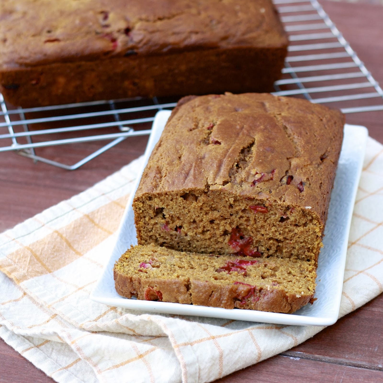 Pumpkin Cranberry Bread
 pumpkin cranberry bread