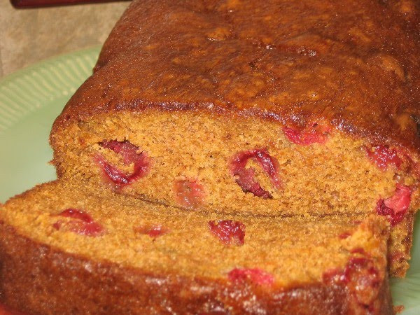 Pumpkin Cranberry Bread
 Coleen s Recipes PUMPKIN CRANBERRY BREAD the best