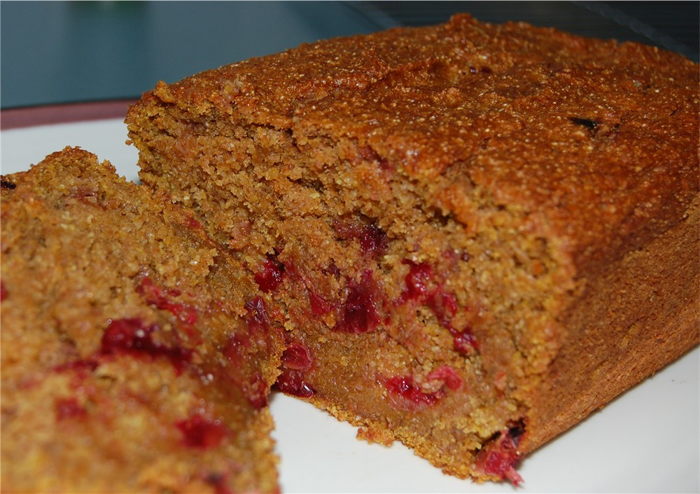 Pumpkin Cranberry Bread
 Just Veggin Pumpkin Cranberry Bread