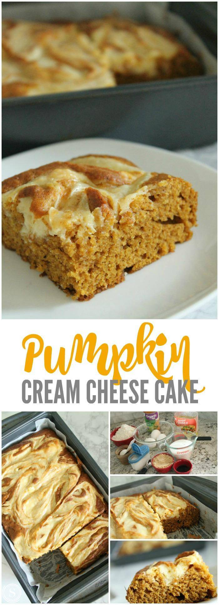 Pumpkin Cream Cheese Dessert
 Pumpkin Cream Cheese Cake Recipe Passion for Savings