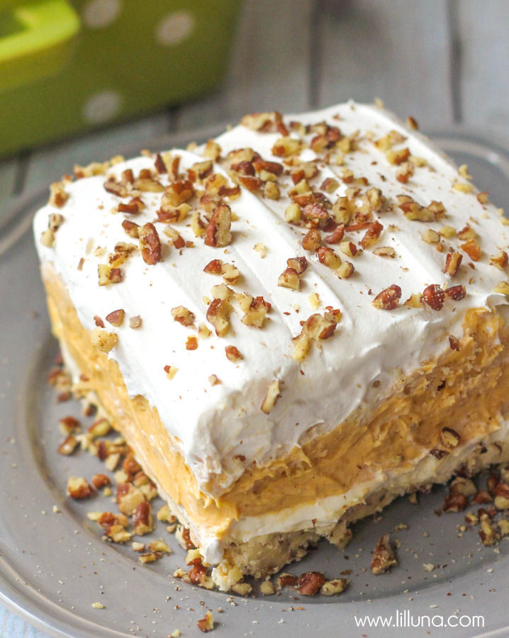 Pumpkin Cream Cheese Dessert
 Pumpkin Delight