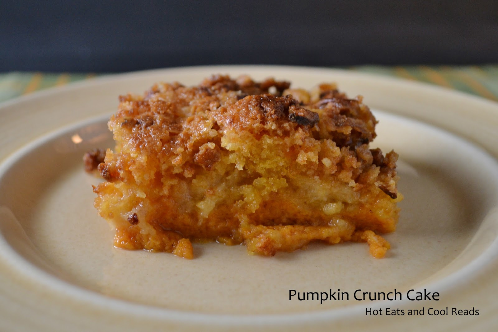 Pumpkin Crunch Cake Recipe
 Hot Eats and Cool Reads Pumpkin Crunch Cake Recipe