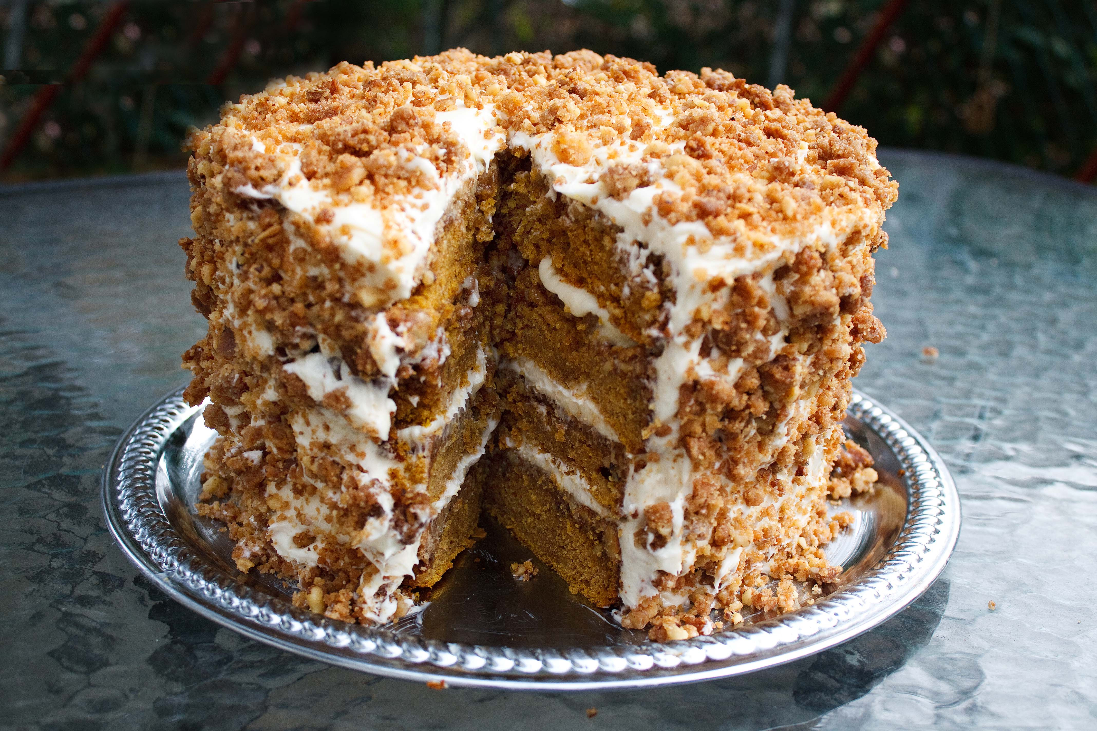 Pumpkin Crunch Cake Recipe
 The Great Pumpkin Crunch Cake & Cream Cheese Mascarpone