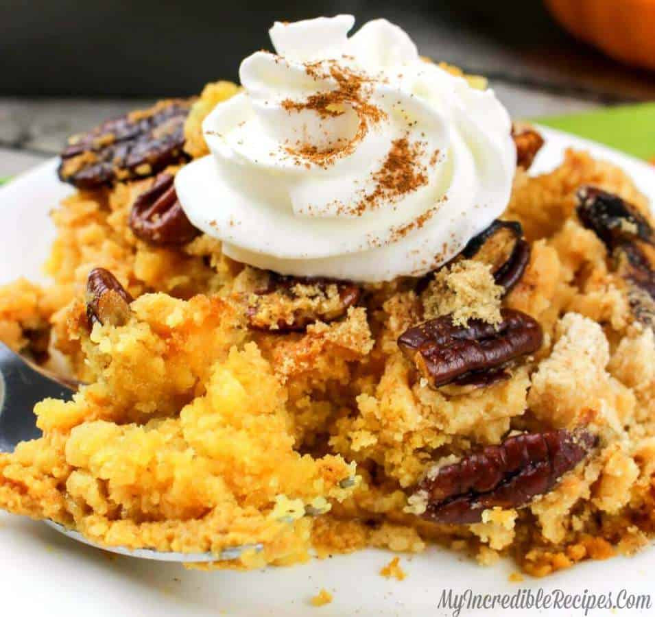Pumpkin Dump Cake
 Pumpkin Pecan Dump Cake The Best Blog Recipes