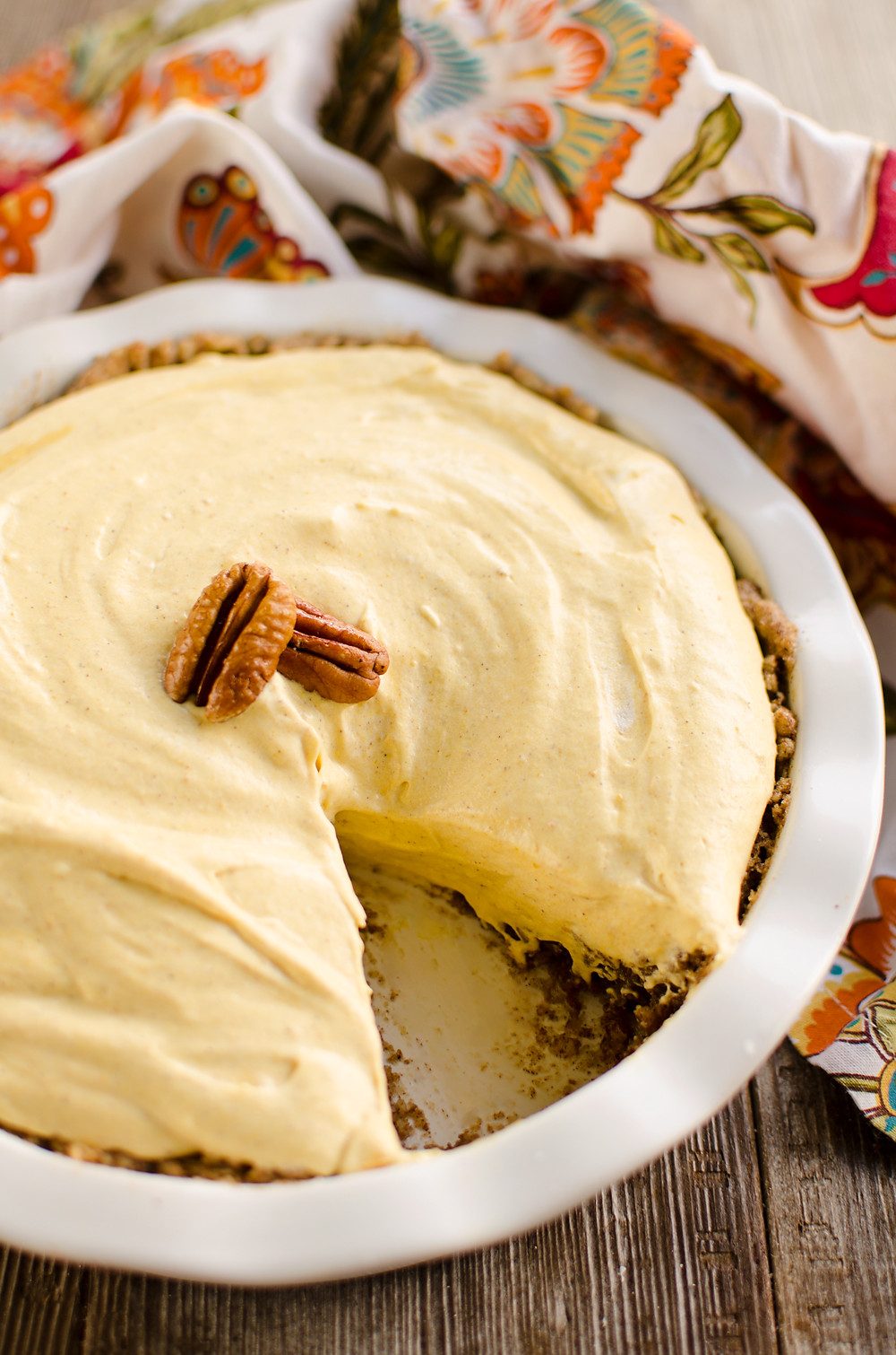 Pumpkin Mousse Pie
 Pumpkin Mousse Pie