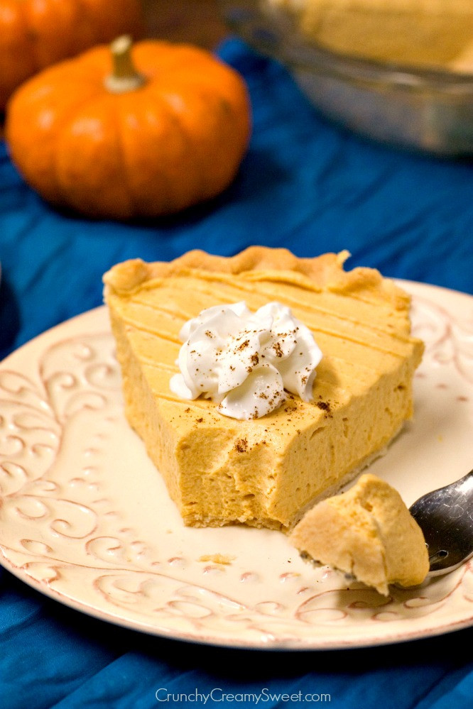 Pumpkin Mousse Pie
 triple chocolate mousse cake