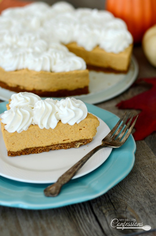 Pumpkin Mousse Pie
 Pumpkin Mousse Pie My Recipe Confessions