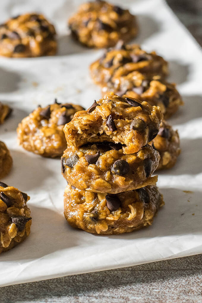 Pumpkin Oatmeal Chocolate Chip Cookies
 Pumpkin Oatmeal Chocolate Chip Cookies Give Recipe