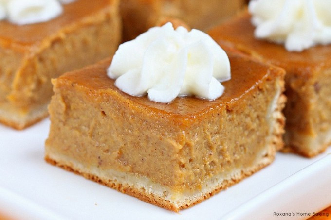 Pumpkin Pie Bars
 Pumpkin pie bars recipe