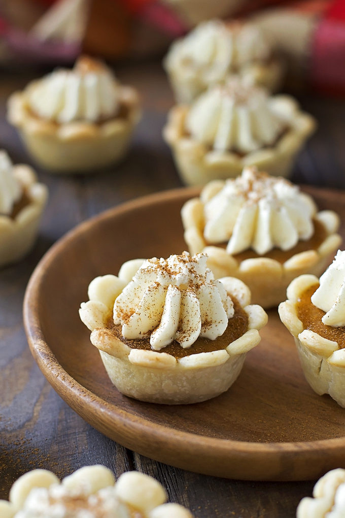 Pumpkin Pie Bite
 Mini Pumpkin Pies Life Made Simple