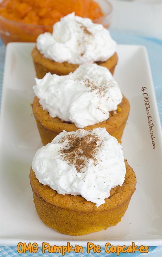 Pumpkin Pie Cupcakes
 Pumpkin Pie Cupcakes Recipe — Dishmaps