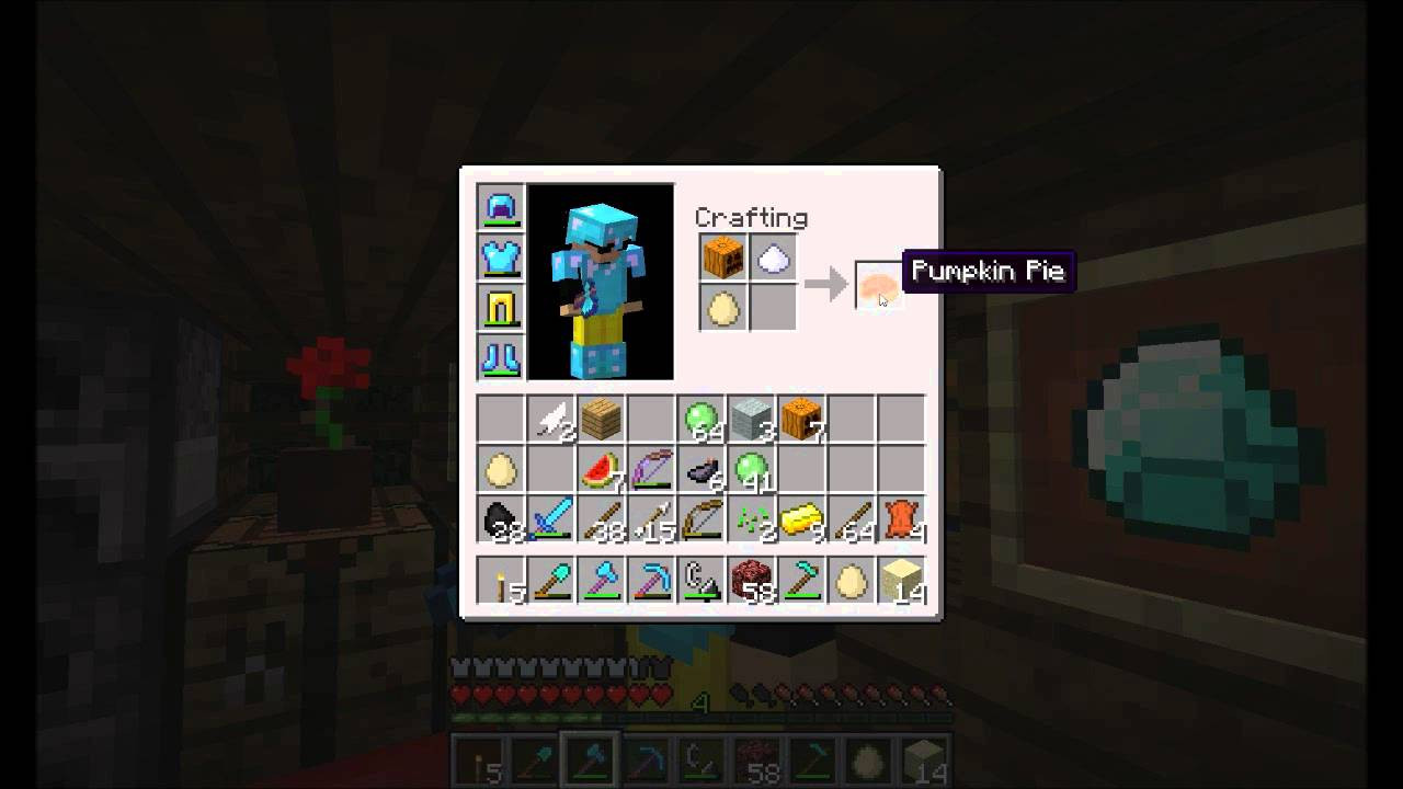 Pumpkin Pie Minecraft
 MineCraft How to Make a Pumpkin Pie