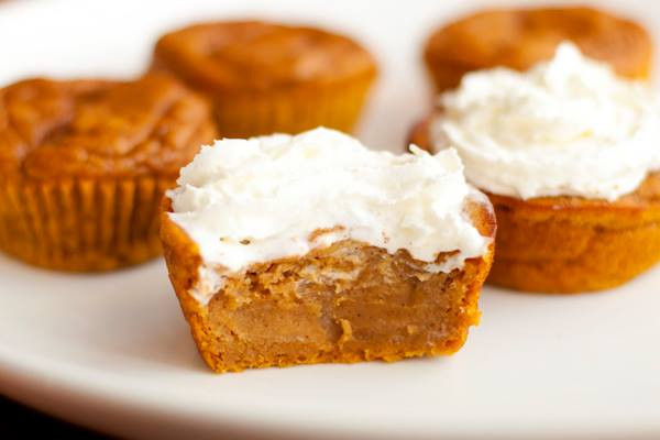 Pumpkin Pie Muffins
 Now You Can Pin It Impossible Pumpkin Pie Cupcakes