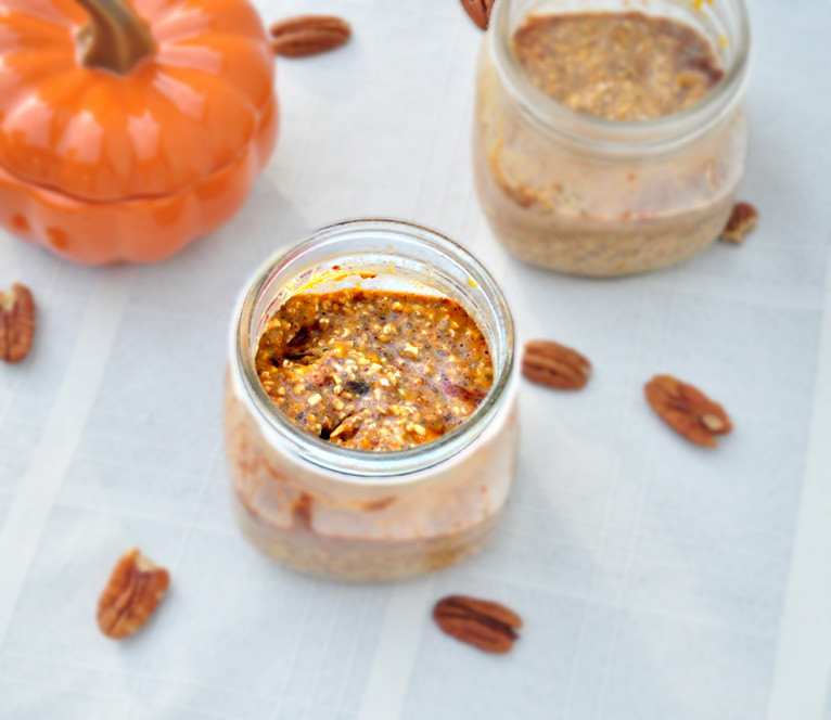 Pumpkin Pie Overnight Oats
 We have collected 71 incredible overnight oatmeal recipes