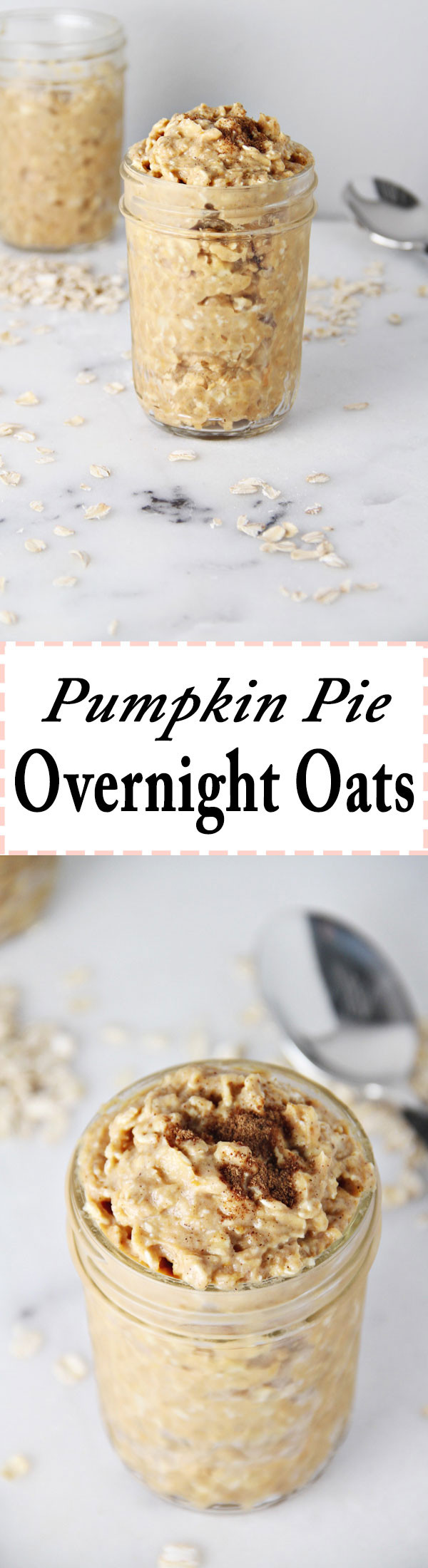 Pumpkin Pie Overnight Oats
 Pumpkin Pie Overnight Oats Jar Lemons