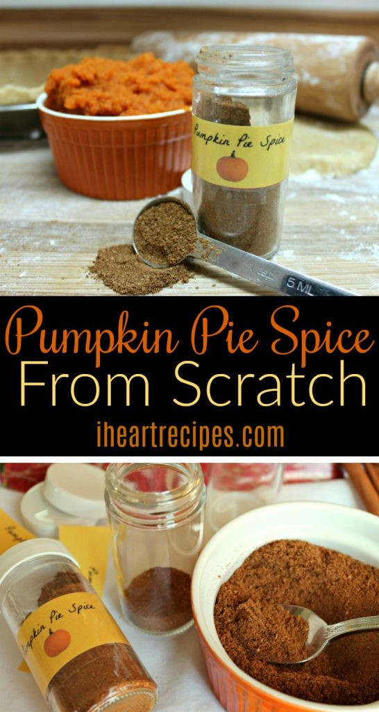 Pumpkin Pie Recipe From Scratch
 Homemade Pumpkin Pie Spice From Scratch