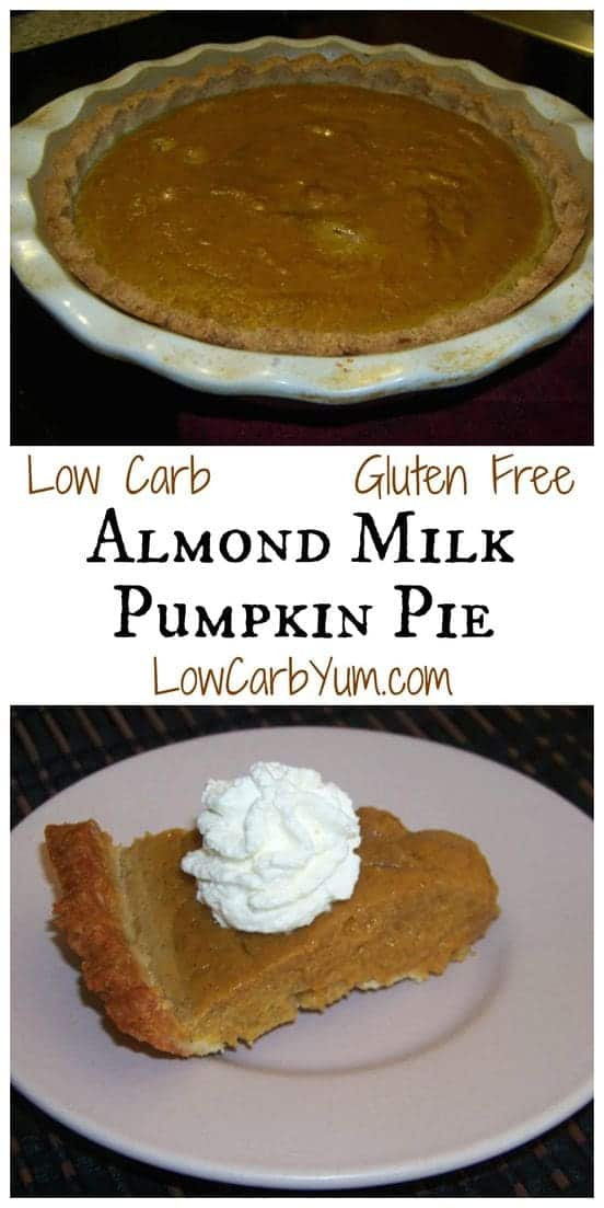Pumpkin Pie Recipe With Milk
 Almond Milk Pumpkin Pie Gluten Free