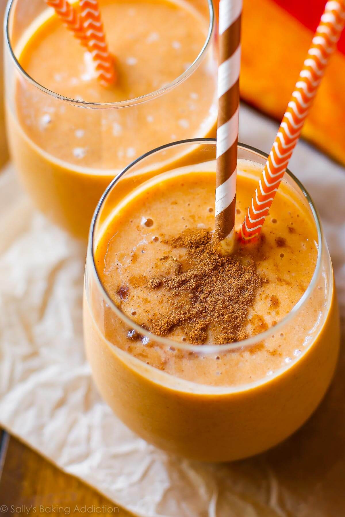 Pumpkin Pie Smoothie
 Pumpkin Pie Protein Smoothie Sallys Baking Addiction