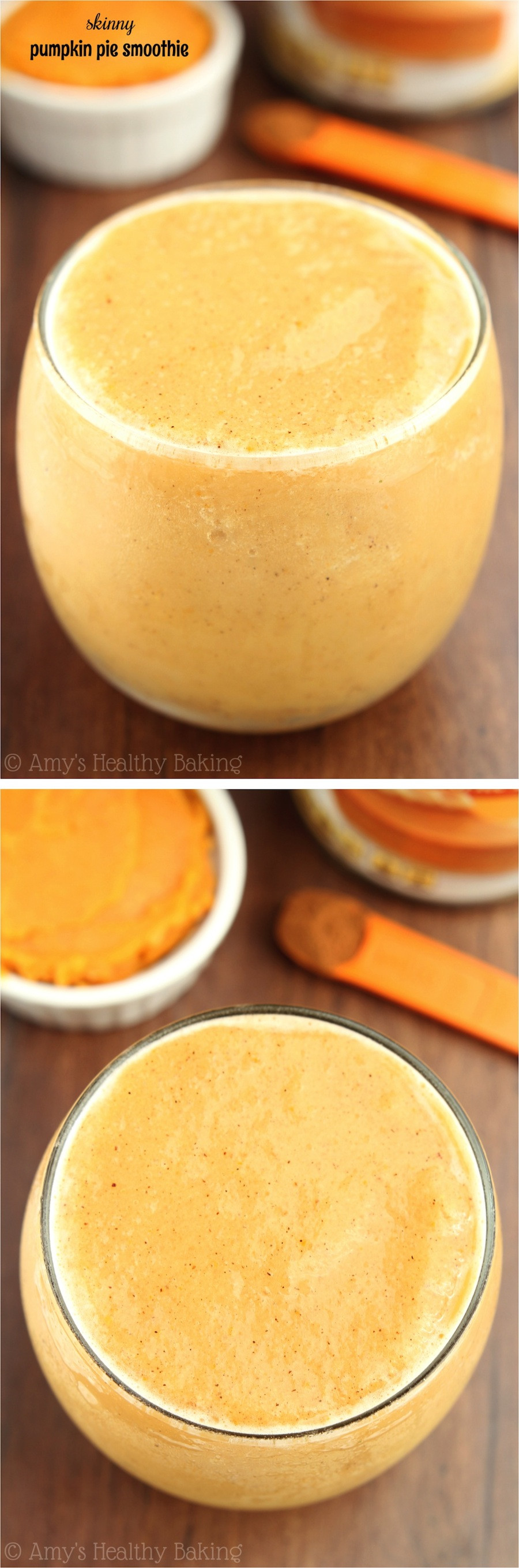 Pumpkin Pie Smoothie
 Skinny Pumpkin Pie Smoothie