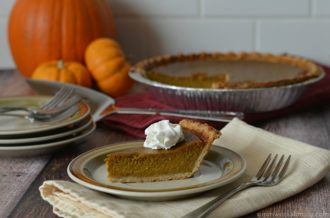 Pumpkin Pie With Coconut Milk
 Pumpkin Pie with Coconut Milk