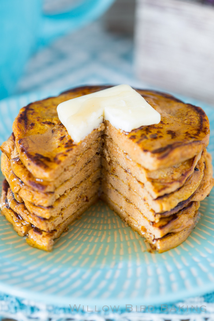 Pumpkin Protein Pancakes
 Five Ingre nt Pumpkin Protein Pancakes low carb gluten