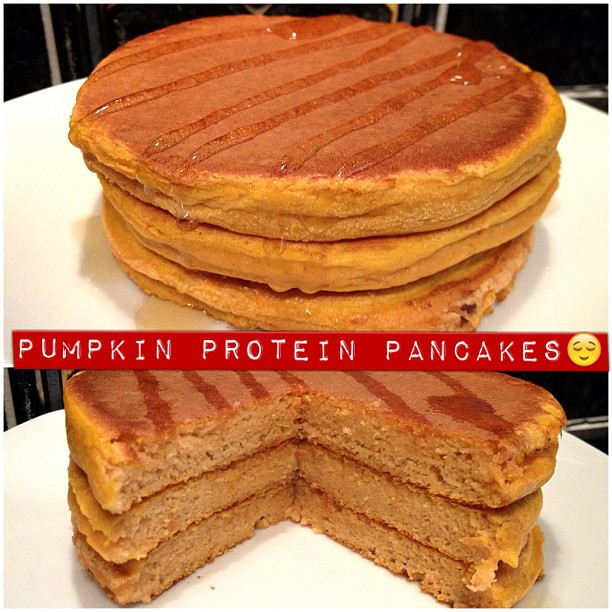 Pumpkin Protein Pancakes
 Melfy Cooks Healthy Pumpkin Protein Pancakes