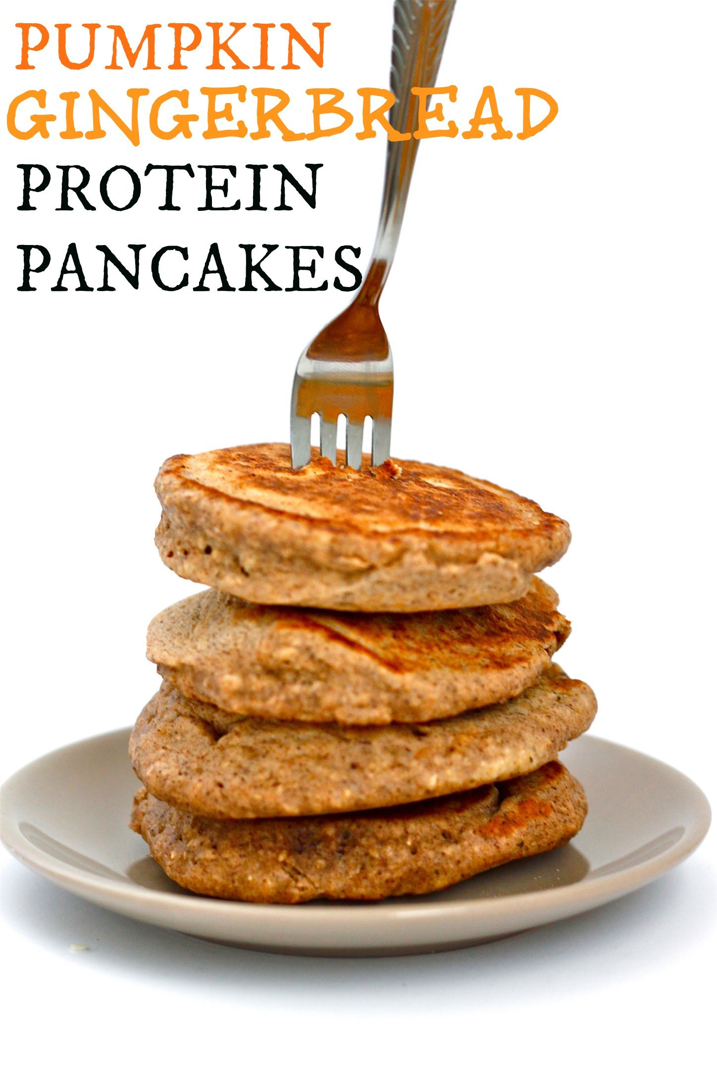 Pumpkin Protein Pancakes
 Pumpkin Gingerbread Protein Pancakes