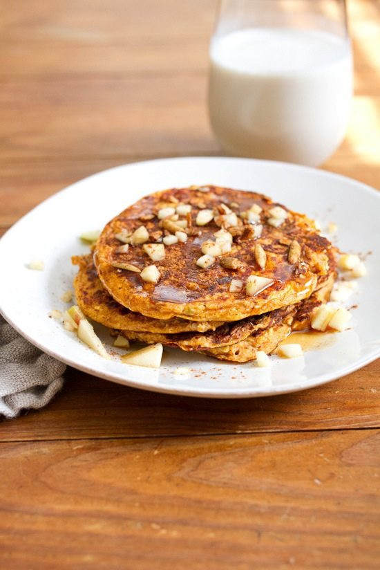 Pumpkin Protein Pancakes
 Pumpkin Protein Pancakes