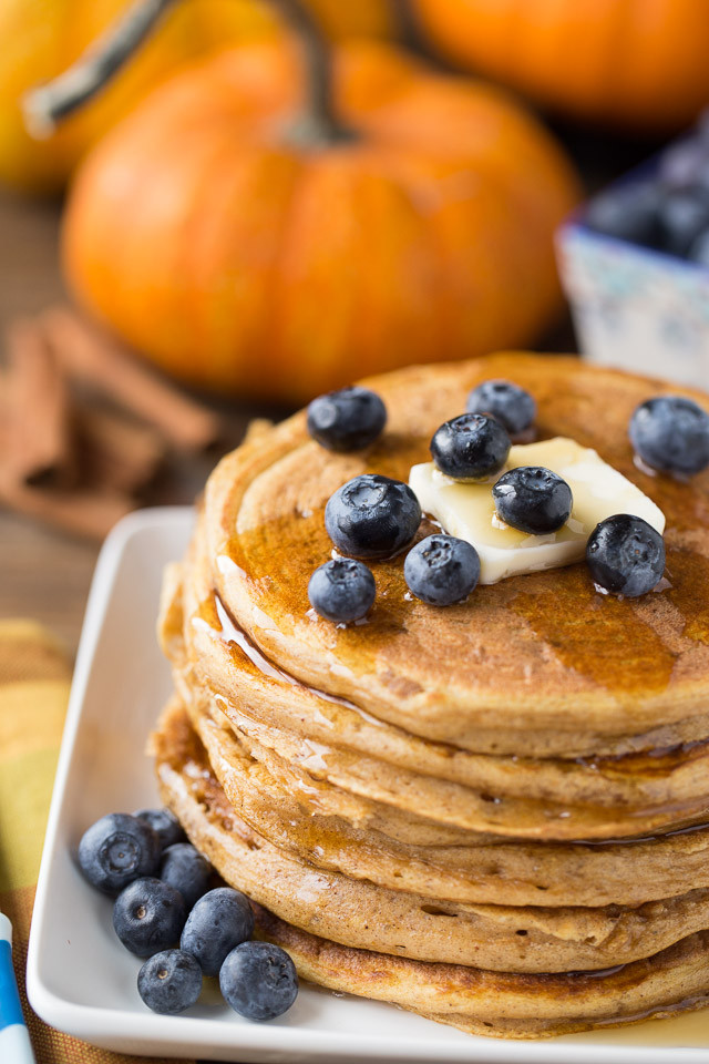 Pumpkin Protein Pancakes
 Pumpkin Protein Pancakes