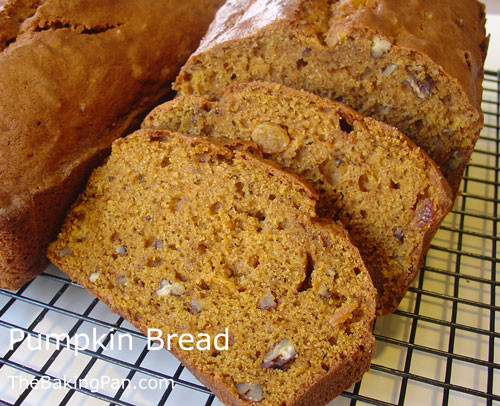 Pumpkin Quick Bread
 Pumpkin Bread Recipe