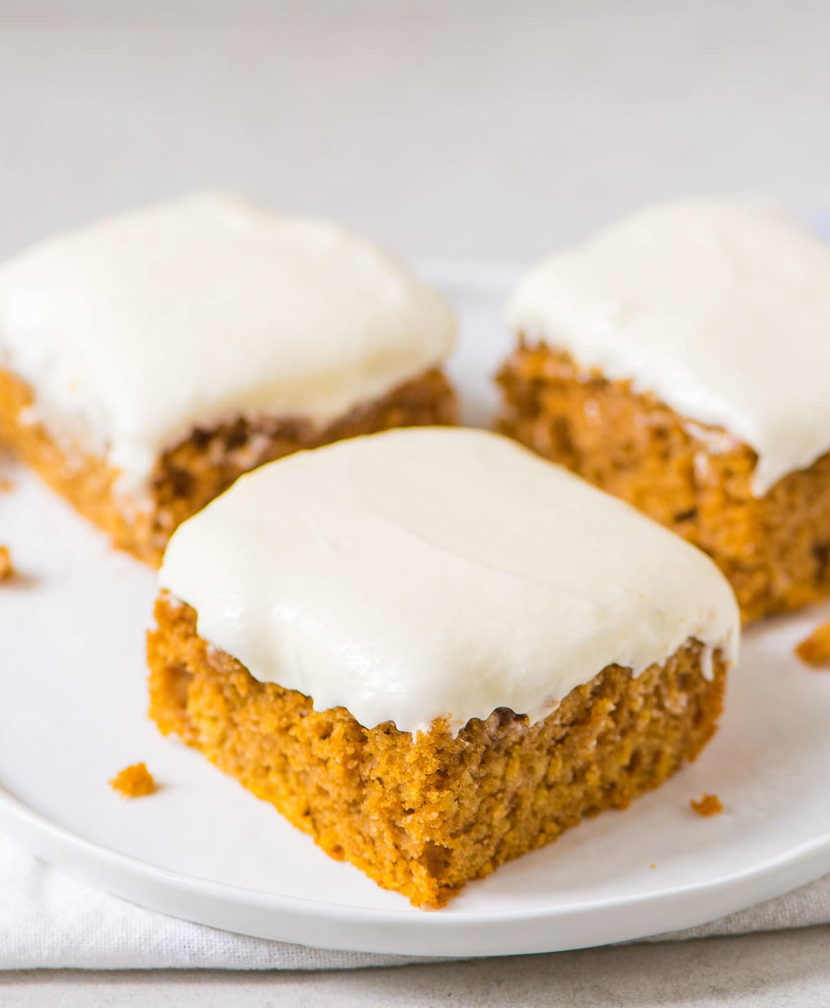 Pumpkin Sheet Cake
 Pumpkin Sheet Cake with Fluffy Cream Cheese Frosting